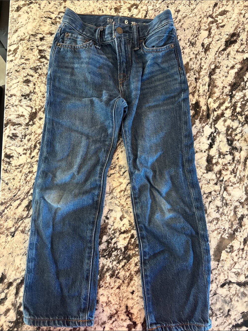 GAP boys Dark Blue Straight Jeans